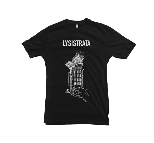 LYSISTRATA "Everyone Out Black T-Shirt"